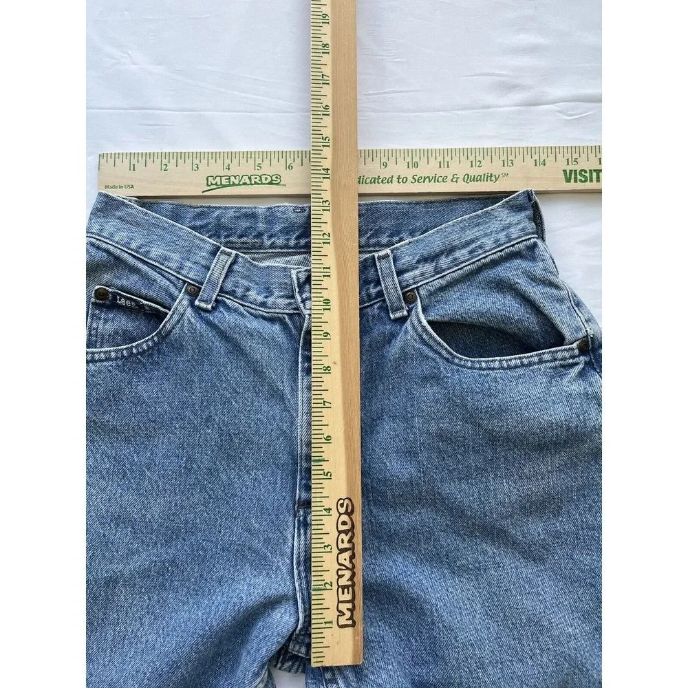 Vintage 80s‎ 90s Lee Jeans High Waist Tapered Mom USA Made Women 8 27x27